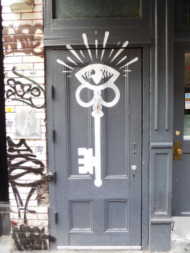 Thursday door, New York, October 2017