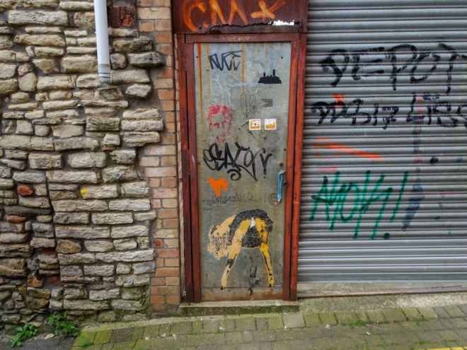 Saucy door, Bedminster, Bristol, September 2021
