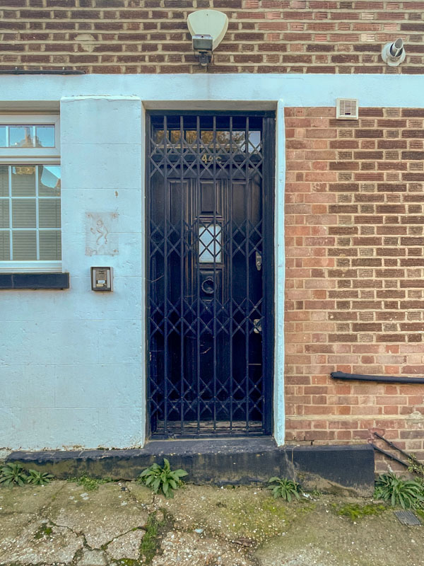 High security door? Highgate, London, November 2023